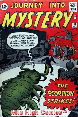 Buy JOURNEY INTO MYSTERY (1952 Series)  #82 Good Comics Book • 410.95£