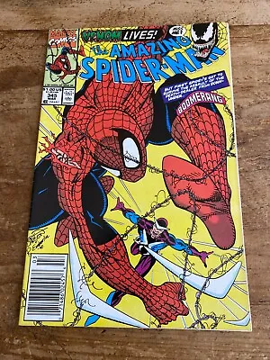 Buy Amazing Spider-Man #345 Marvel Comics 1991 Carnage Infects Cletus Kasady F • 10.28£