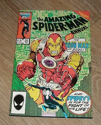 Buy Amazing Spider-man Annual # 20 Marvel Comics 1986 Iron Man 2020 First Cover App • 7.99£