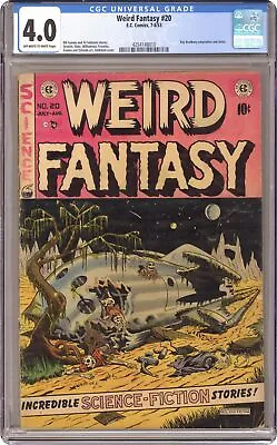 Buy Weird Fantasy #20 CGC 4.0 1953 4254148010 • 331.11£