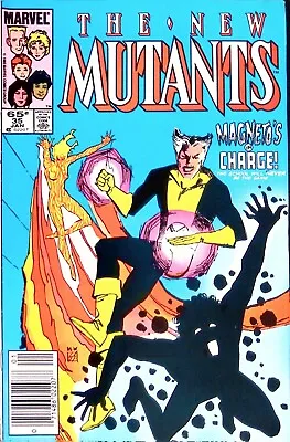 Buy New Mutants #35 - Newsstand Magneto Becomes Headmaster Of Xavier's School • 3.94£