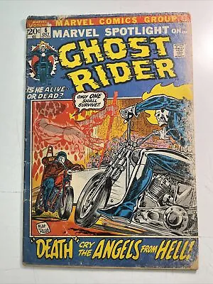 Buy Marvel Spotlight #6 Ghost Rider 2nd Appearance 1972 Low Grade • 26.38£