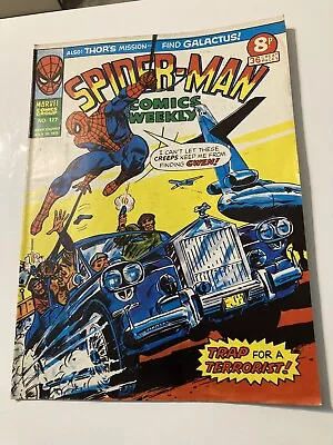 Buy Spider-man Comics Weekly #127 Iron Man, Thor Marvel Trap For A Terroist! • 3.99£