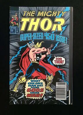 Buy Thor #450  Marvel Comics 1992 VF+ Newsstand • 9.50£