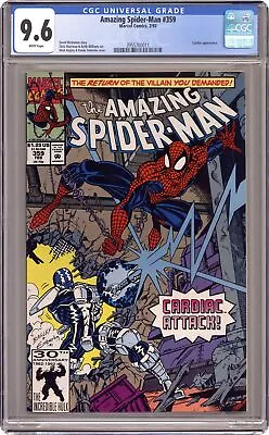 Buy Amazing Spider-Man #359 CGC 9.6 1992 3955700011 • 61.93£