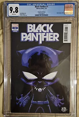 Buy Black Panther #1 CGC 9.8 1st Print Skottie Young Variant Cover  • 60£