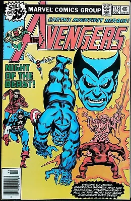 Buy Avengers #178 Vol 1 (1978) KEY *Beast & Manipulator Appearance* - VF/NM • 11.99£