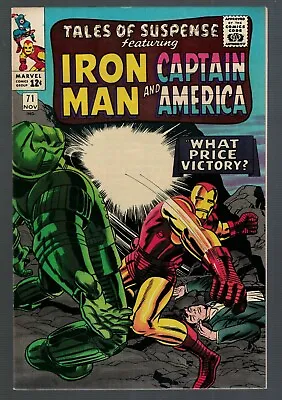 Buy Marvel Comics Tales Of Suspense 71 Iron Man Titanium Man App 8.0 VFN Avengers • 89.99£