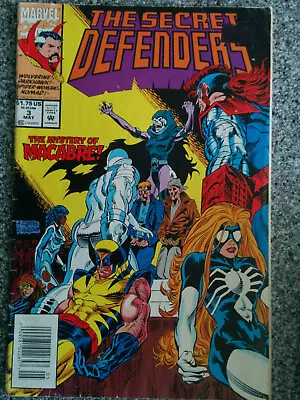 Buy The Secret Defenders #3 The Mystery Of Macabre! - Marvel Comics • 1.25£