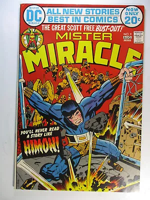 Buy Mister Miracle #9, Himon! Jack Kirby, VG/F, 5.0 (C), White Pages • 7.51£