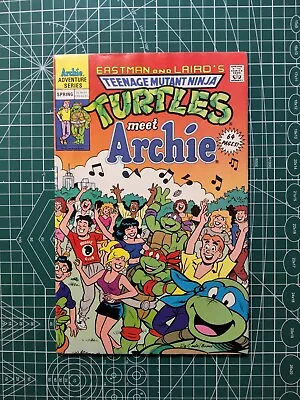 Buy Teenage Mutant Ninja Turtles Meet Archie Spring 1991 Vfn- (7.5) To Vfn+ (8.5) • 25£
