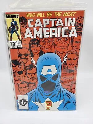 Buy Captain America #333 1st App Of John Walker As Captain America High Grade  • 11.86£