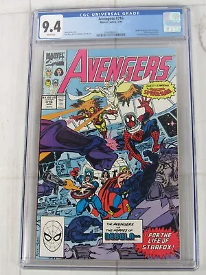 Buy The Avengers #316 CGC 9.4 WP Apr. 1990 Marvel Comics 3946986001 • 53.14£