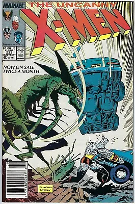 Buy Uncanny X-Men 233 (1988) NEWSTAND VF/NM 9.0 Silvestri/Green-c/a Madelyne Prior • 3.16£