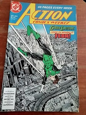 Buy Action Comics Weekly #602 1988 Starring Superman Green Lantern 48 Pages • 1.10£