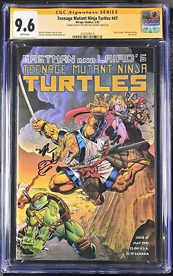 Buy Teenage Mutant Ninja Turtles #47 - Mirage Studios - CGC SS 9.6 - Signed Dooney • 134.40£