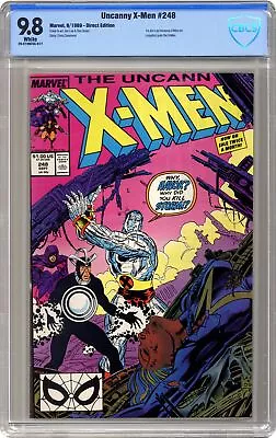 Buy Uncanny X-Men #248 CBCS 9.8 1989 20-2739C5C-017 • 147.91£