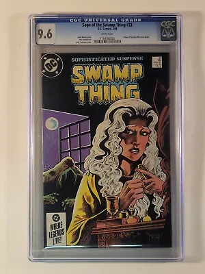 Buy Saga Of The Swamp Thing #33 DC 1985 CGC 9.6 House Of Secrets 92 Homage • 130.13£