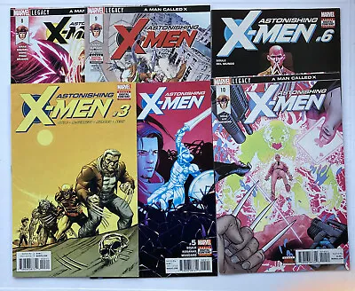 Buy Astonishing X-men Bundle #3 5 6 8 9 10 Marvel Comics 2017 • 9£