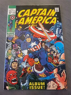 Buy Captain America #112 Album Issue 1969 Marvel Comics Group • 28.15£