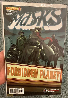 Buy Masks #1 (of 8) Forbidden Planet Variant Dynamite Comics Sent In Mailer 2012 • 4.99£