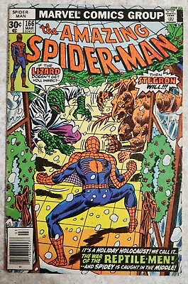 Buy The Amazing Spider-Man #166 Marvel Comics 1977 • 3.91£