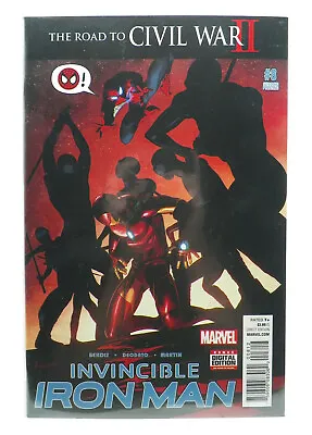 Buy Invincible Iron Man #8 2nd Printing 2016 Marvel FN/VF  • 8.82£