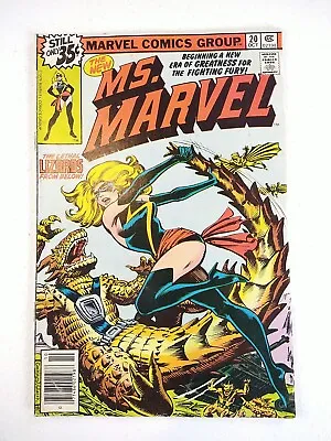 Buy Ms. Marvel #20 Newsstand (1978 Marvel Comics) 1st New Costume Warbird • 11.87£