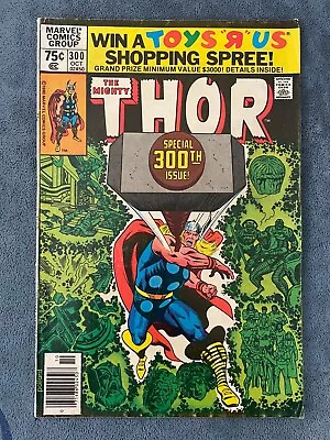 Buy Thor #300 Special Issue 1980 Marvel Comic Eternals Saga Keith Pollard Cover FN+ • 10.28£