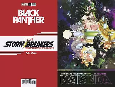 Buy BLACK PANTHER #7 SILVA STORMBREAKERS VAR 1st Print • 4.99£