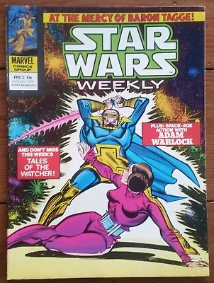 Buy Star Wars Weekly 72, Marvel Uk, 11 July 1979, Vf-, **i Always Combine Postage** • 3.99£