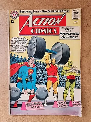 Buy ACTION COMICS #304 (1963) DC Comics Very Good 1st Appearance Black Flame • 12£