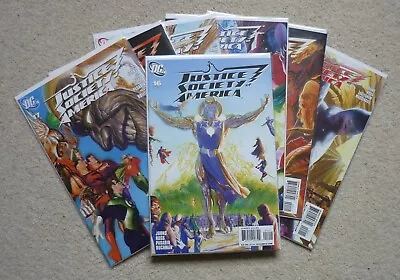 Buy Justice Society Of America #16 To #22 One World Under Gog Complete FN/VFN (2008) • 22.50£
