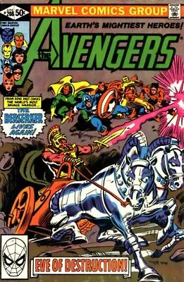 Buy AVENGERS #208 NM, Gene Conan Art, Direct, Marvel Comics 1981 Stock Image • 7.94£
