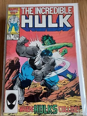 Buy Incredible Hulk 326 - 1986 • 3.99£