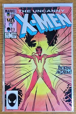Buy Uncanny X-Men #199 1st Appearance Of Rachel Summers As The Second Phoenix 1985 • 5.56£