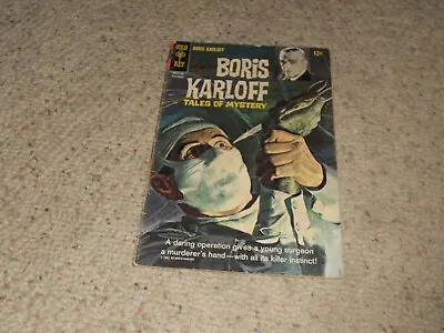 Buy 1967 Boris Karloff Tales Of Mystery Gold Key Comic Book #19 - STRANGLER'S HAND!! • 6.40£