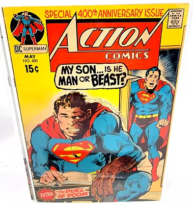 Buy Action Comics #400 Neal Adams Dick Giordano Cover Art *1971* 6.5 • 12.61£