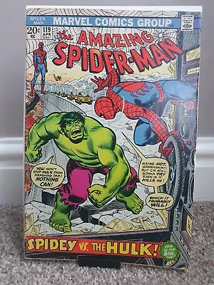 Buy Amazing Spider-Man #119 (1973)  20 Cents Copy FN Condition? • 60£