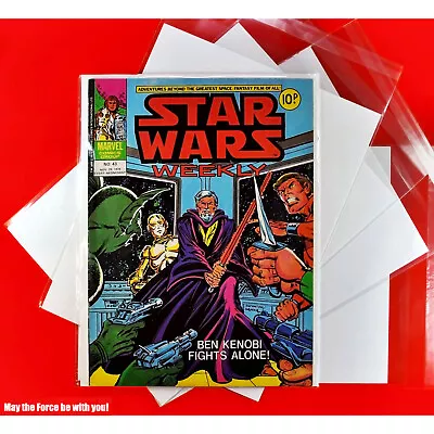 Buy Star Wars Weekly # 43    1 Marvel Comic Bag And Board 29 11 78 UK 1978 (Lot 2800 • 8.99£