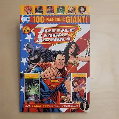 Buy DC 100 Page JUSTICE LEAGUE OF AMERICA #1 GIANT - YANICK PAQUETTE COVER • 6.32£