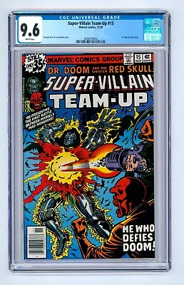 Buy Super-Villain Team-Up #15 CGC 9.6 (1978) - Dr. Doom & Red Skull • 149.76£