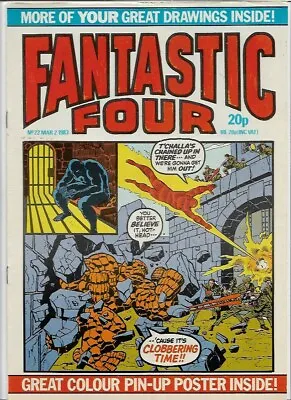 Buy Fantastic Four #22 FN (1983) Marvel Comics UK • 3£