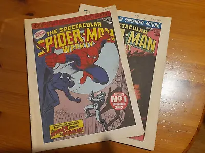 Buy Spectacular Spider-Man Weekly #357 #358 Jan 1980 VGC- 3.5 Iron Man, Thor • 5£