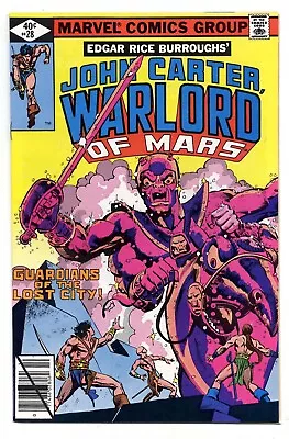Buy John Carter Warlord Of Mars #28 (1979 Marvel; Vf+ 8.5) Fault Free • 2.25£