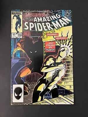 Buy Amazing Spider-Man #256 - Puma Black Suit Marvel Comics 1984 NM • 15.43£