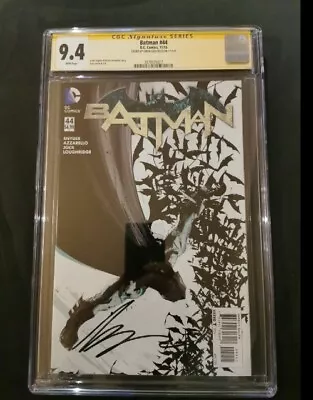 Buy Batman #44 CGC 9.4 SS Signed By Brian Azzarello • 65£