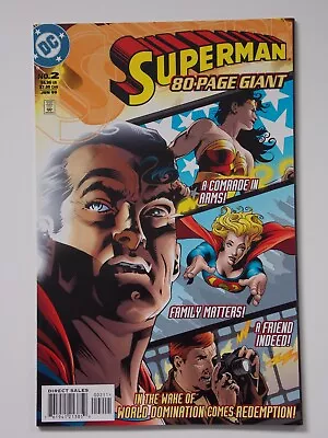 Buy Superman - 80 Page Giant #2 (1999) Wonder Woman, Supergirl Apps - DC Comics • 5.95£