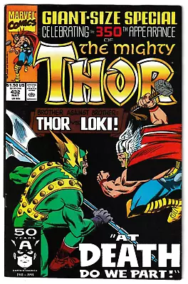 Buy Marvel Comics The Mighty THOR  #432 (MAY, 1991) EXCELLENT CONDITION!!!! • 5.59£