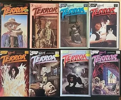 Buy 8 X Tales Of Terror Bundle 2,5, 7,8,10,11,12,13. Horror By Eclipse Comics 1987.  • 8£